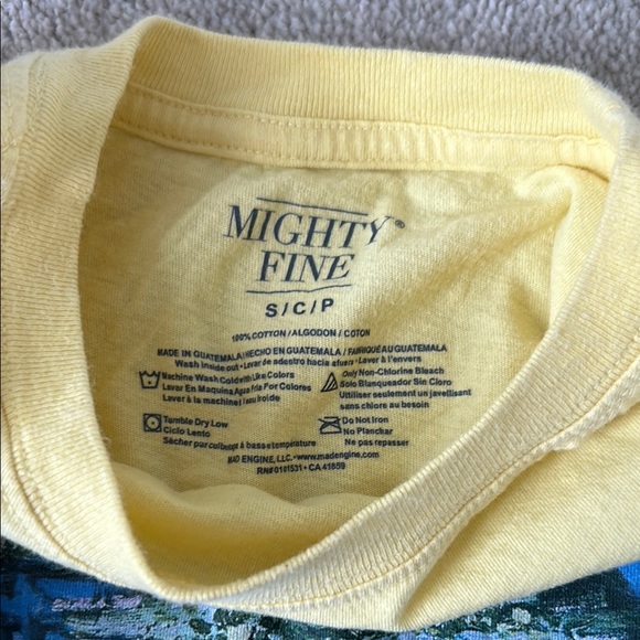 Yellow Graphic Kids T-Shirt - Picture 2 of 2